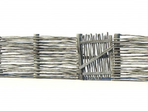 Fence Collection - 43 Items 3D Model
