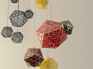 Ceiling Lamp - 30 Items 3D 3D Model