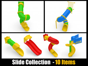 Slides Collection 3D Models