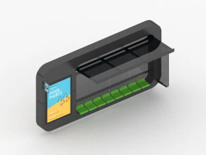 Modern Bus Stop 3D Model