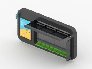 Modern Bus Stop 3D Model