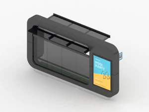 Modern Bus Stop 3D Model