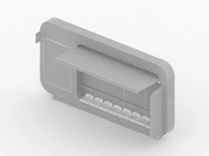 Modern Bus Stop 3D Model