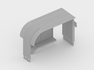 Modern Bus Stop 3D Model