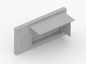 Modern Bus Stop 3D Model