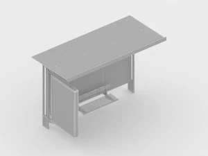 Bus Stop 3D Model