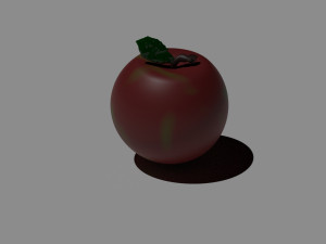 Apple 3D Model