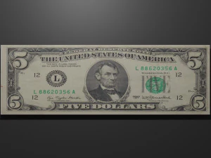 Dollars 3D Model