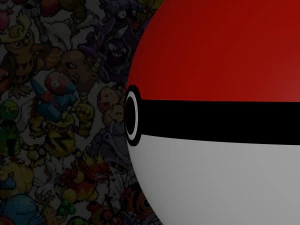 Pokemon ball 3D Model