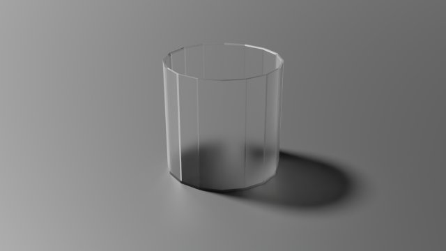 Glass of the times of the USSR 1943 3Dモデル .c4d .max .obj .3ds .fbx .stl .blend 