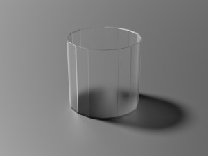 Glass of the times of the USSR 1943 3D 模型