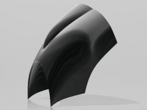 Motorcycle windshield 3D Принт Модель
