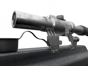Assualt special opps rifle 9A-91 russian spec forces 3D Model