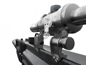 Assualt special opps rifle 9A-91 russian spec forces 3D Model