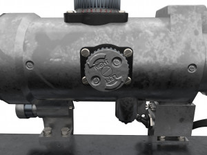 Assualt special opps rifle 9A-91 russian spec forces 3D Model