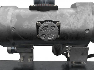 Assualt special opps rifle 9A-91 russian spec forces 3D Model