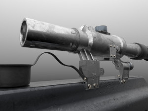 Assualt special opps rifle 9A-91 russian spec forces 3D Model