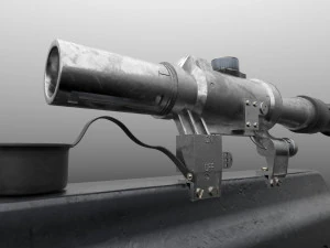 Assualt special opps rifle 9A-91 russian spec forces 3D Model