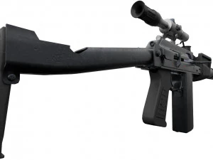 Assualt special opps rifle 9A-91 russian spec forces 3D Model