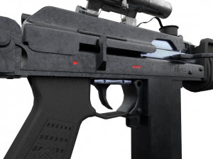 Assualt special opps rifle 9A-91 russian spec forces 3D Model