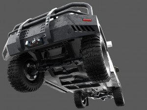 Toyota J75 with ZU-23 3D 모델