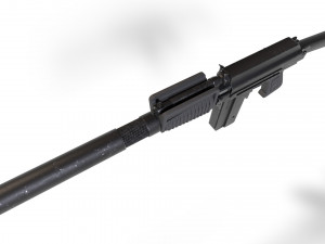 Assualt rifle 9A-91 russian spec forces without optic Modèle 3D