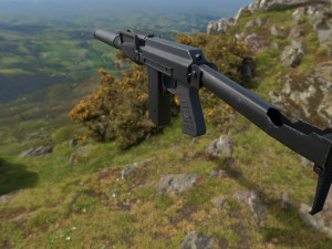 Assualt rifle 9A-91 russian spec forces without optic Modèle 3D