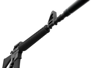 M-16 Assault rifle 2 texture pack 3D Model