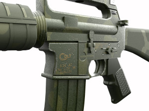 M-16 Assault rifle 2 texture pack Model 3D