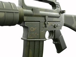 M-16 Assault rifle 2 texture pack 3D Model