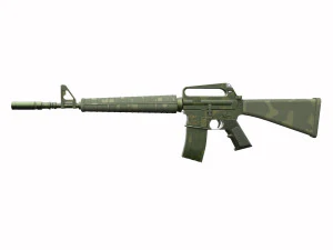 M-16 Assault rifle 2 texture pack 3D Model