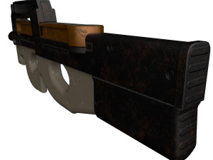 FN P90 2 texture pack Modello 3D