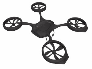 Cargo medical drone with a medical kit module 3D मॉडल