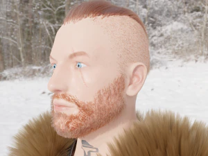 Viking Leif 3D Model