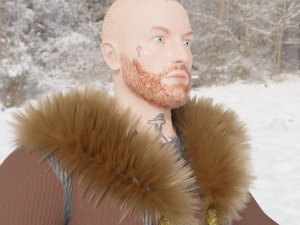 Viking Leif Modèle 3D