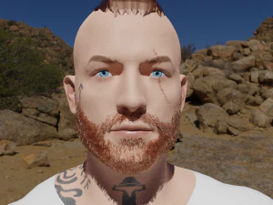 Viking Leif 3D Model