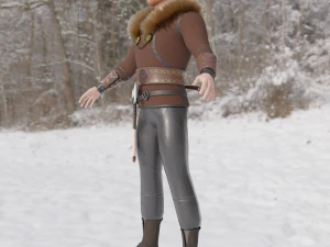 Viking Leif 3D Model