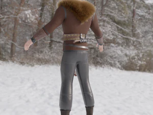 Viking Leif 3D Model