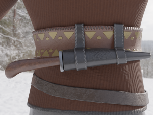 Viking Leif Modèle 3D