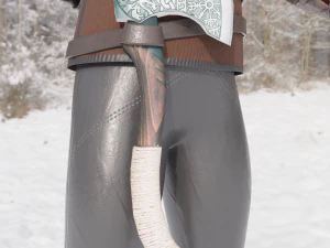 Viking Leif 3D Model