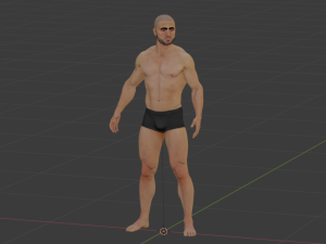 Soldier of Fortune from the Middle East 3D-Modell