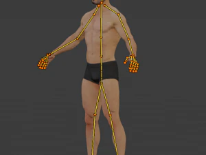 Soldier of Fortune from the Middle East 3D Model