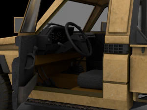 Toyota J75 2 texture pack middle east and camo 3D Model