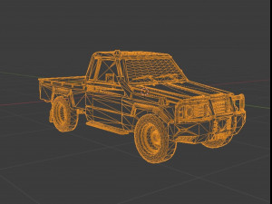 Toyota J75 2 texture pack middle east and camo 3Dモデル