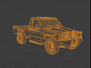 Toyota J75 2 texture pack middle east and camo 3D Model