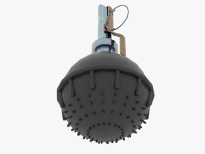 Flash grenade Zarya-3 light and sound 3D Модель