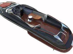 Riva yacht Rivamare 3D Model