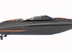 Riva yacht Rivamare 3D Model
