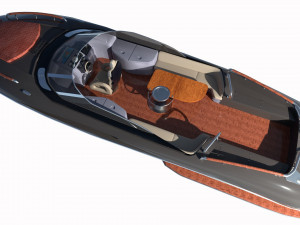 Riva yacht Rivamare 3D Model