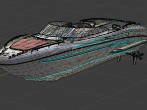 Riva yacht Rivamare 3D Model